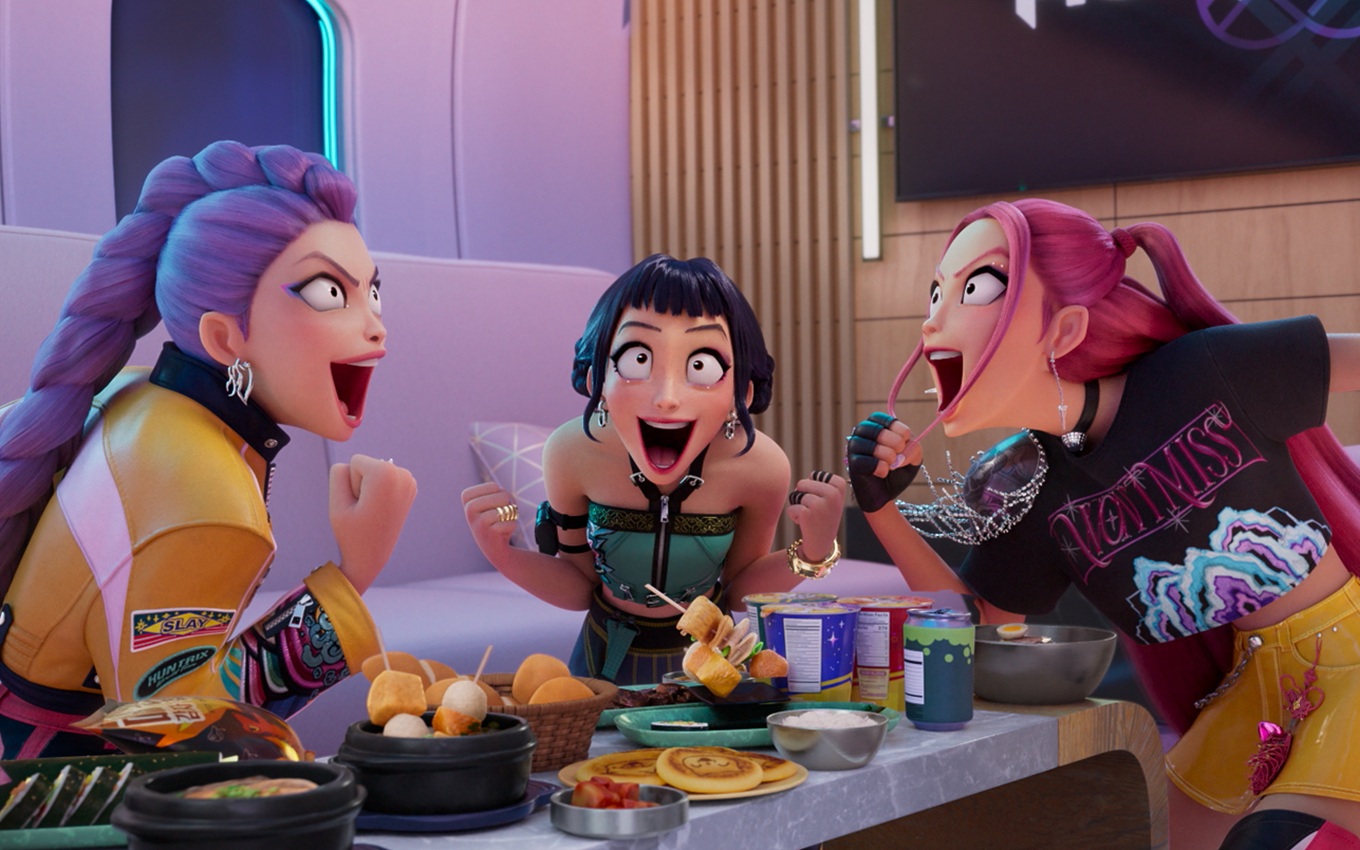 Cena de Guerreiras do K-Pop