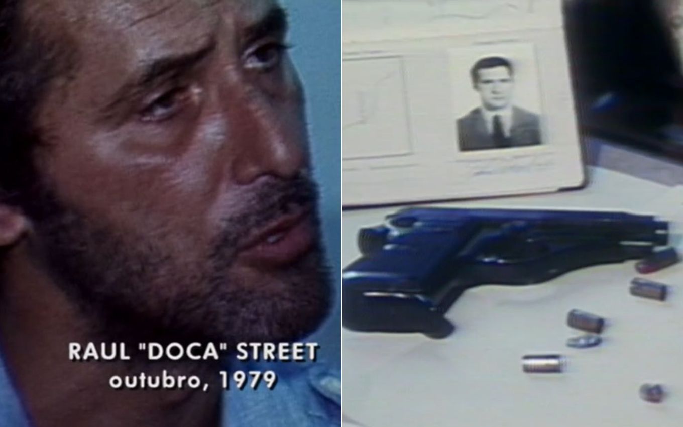 Doca Street em 1979 e a arma do crime que matou Ângela Diniz