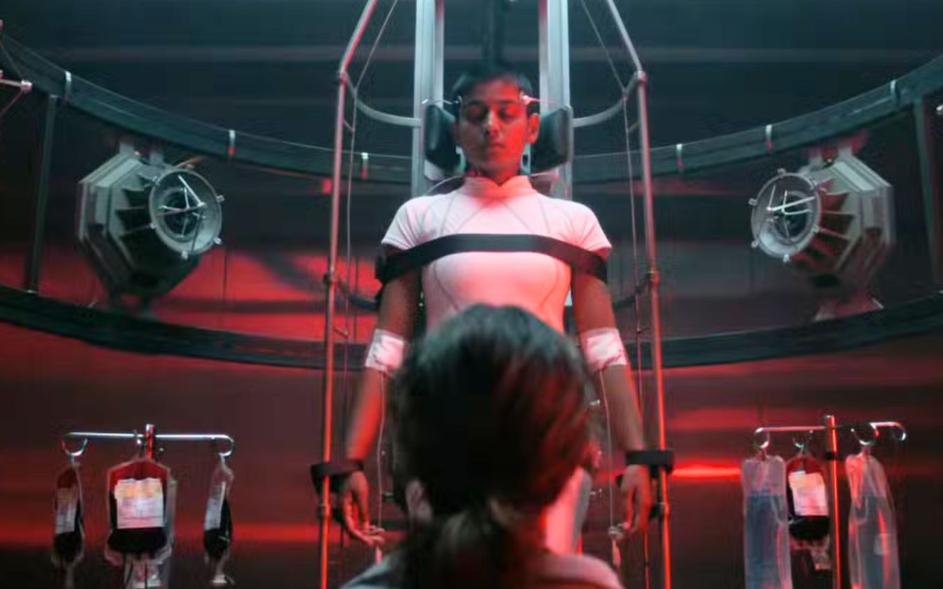 Oito, também conhecida como Kali (Linnea Berthelsen), em episódio da 5ª temporada de Stranger Things