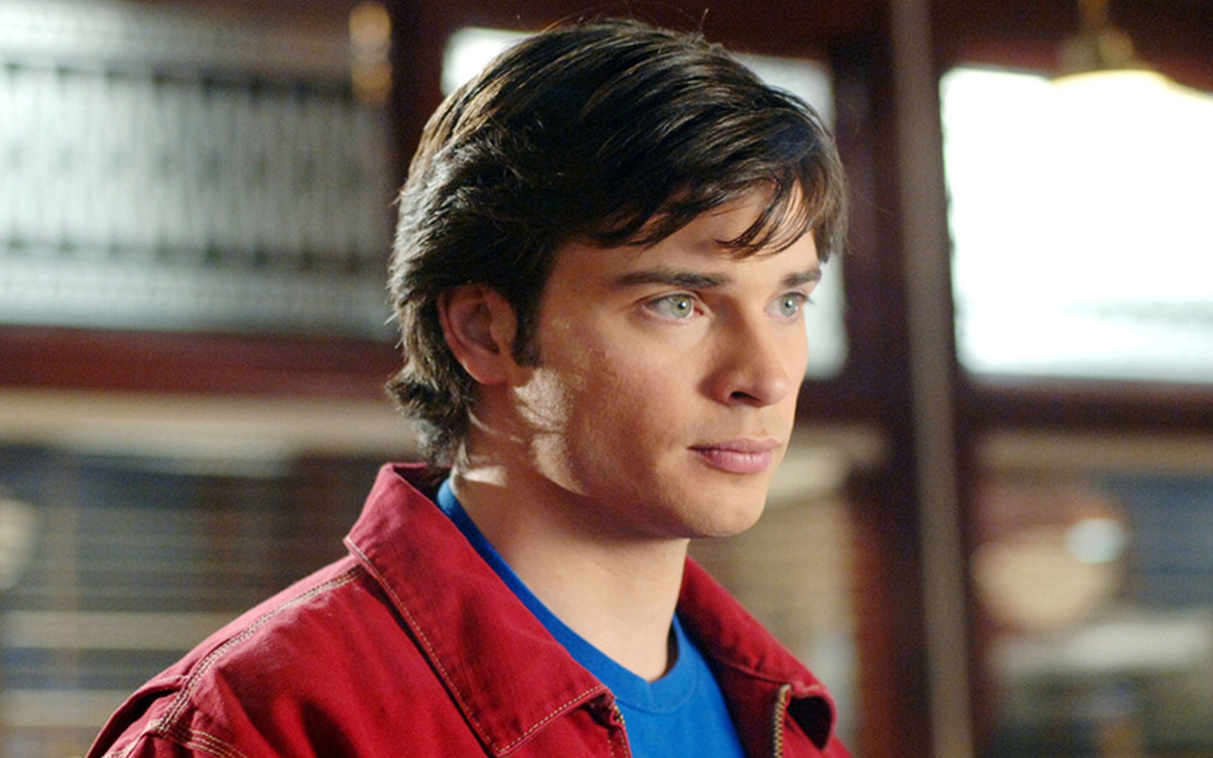 Tom Welling em Smallville, série de super-heróis