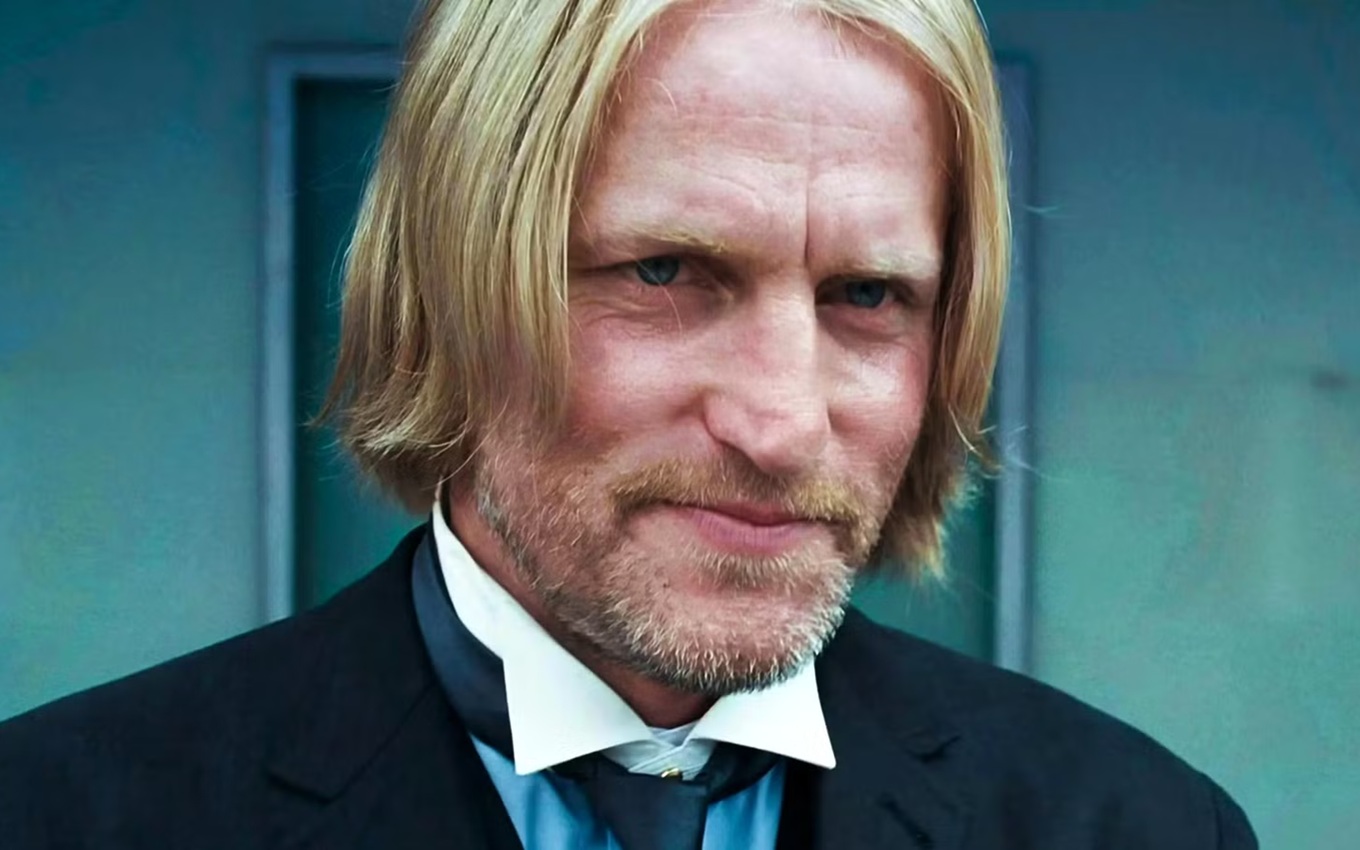 Woody Harrelson em cena de Jogos Vorazes