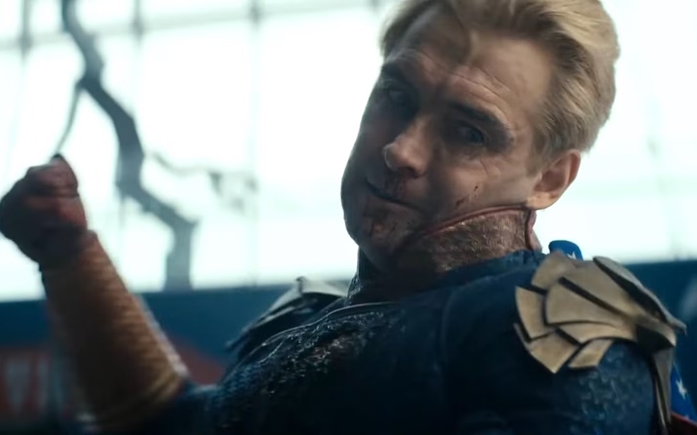 Antony Starr em cena de The Boys