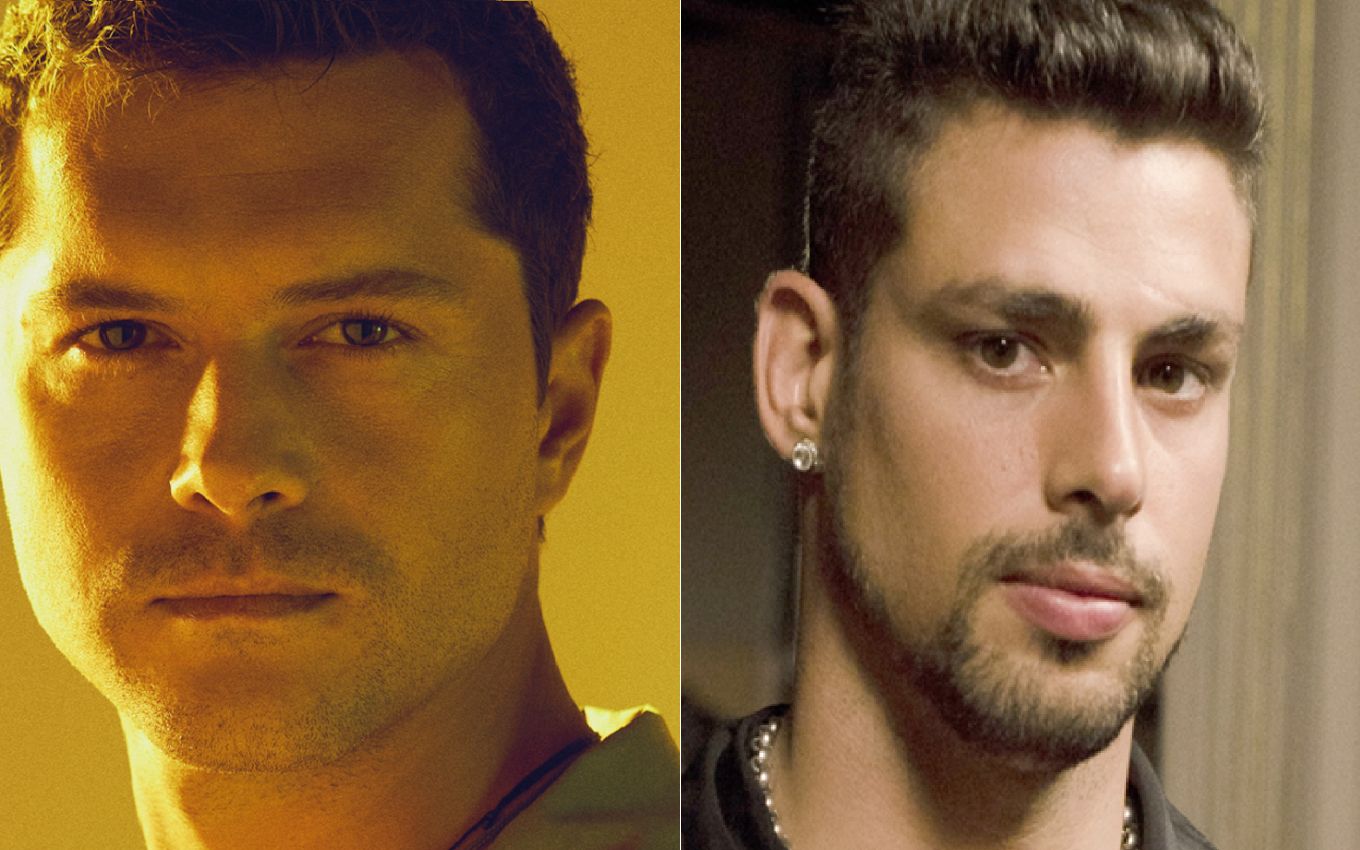 Cino/Civan (ator Alperen Duymaz) é Jorginho/Batata (Cauã Reymond) na novela turca Leyla - Sombras do Passado