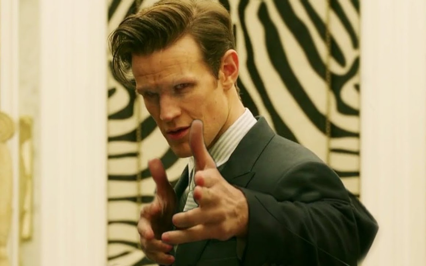 Matt Smith em cena de Morbius; ator é um dos favoritos para viver Brainiac