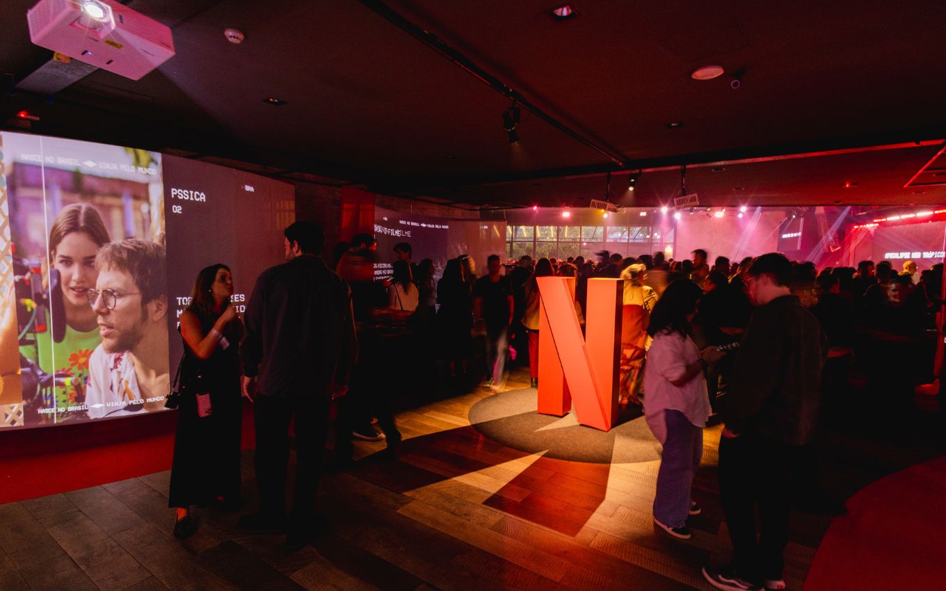 Evento da Netflix em São Paulo