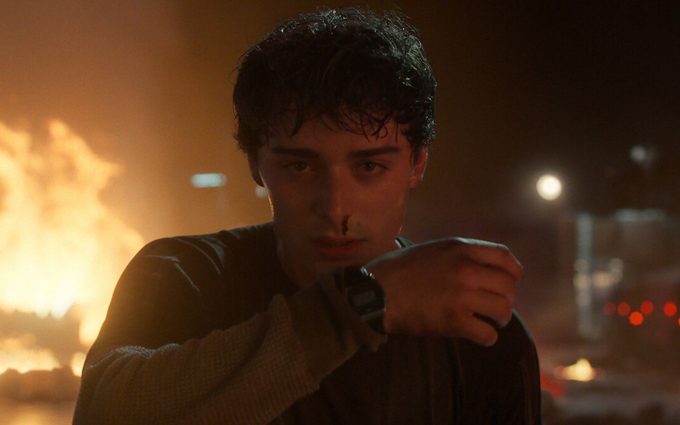 Noah Schnapp em Stranger Things 5