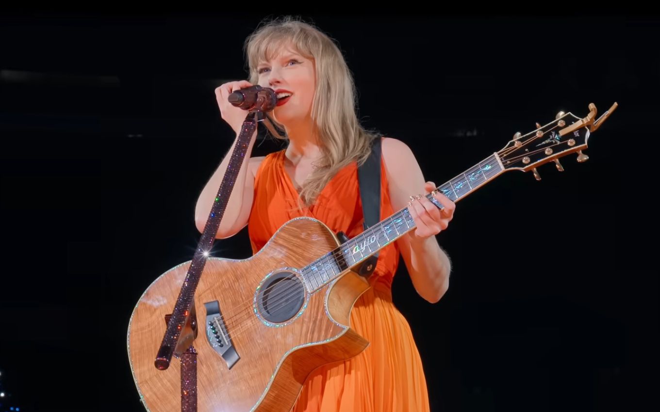 Cena do documentário The End of an Era, de Taylor Swift