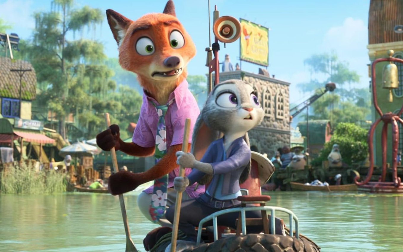 Cena de Zootopia 2, novo filme da Disney